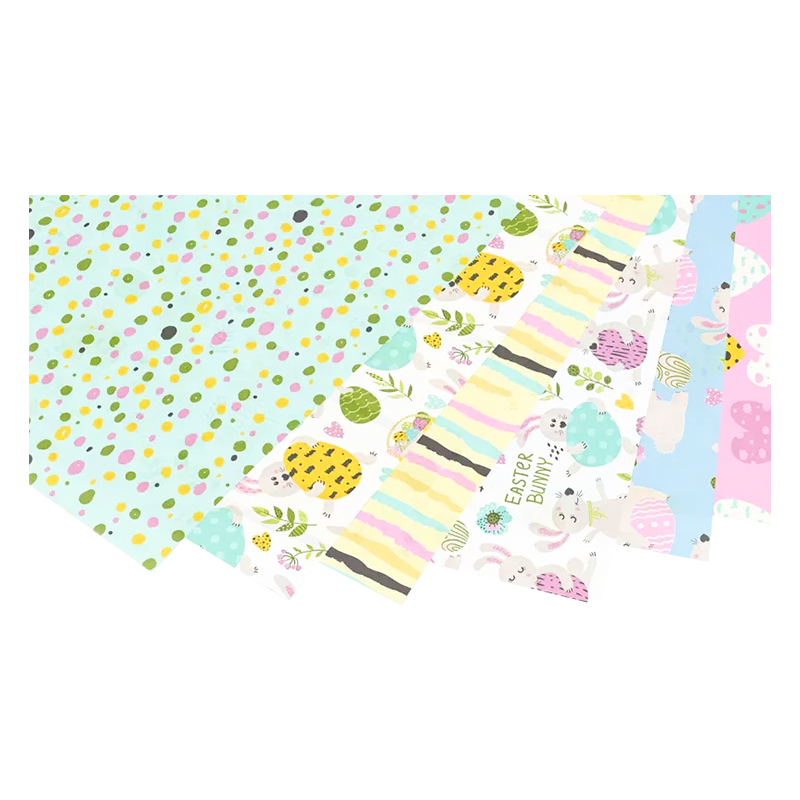 Geschenkpapierrolle mit Ostermotiv