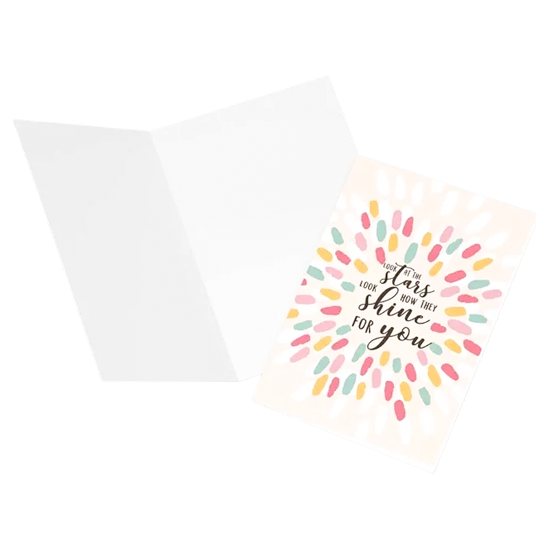 Individuelle Dankes-Postkarte – kreative Grußkarte