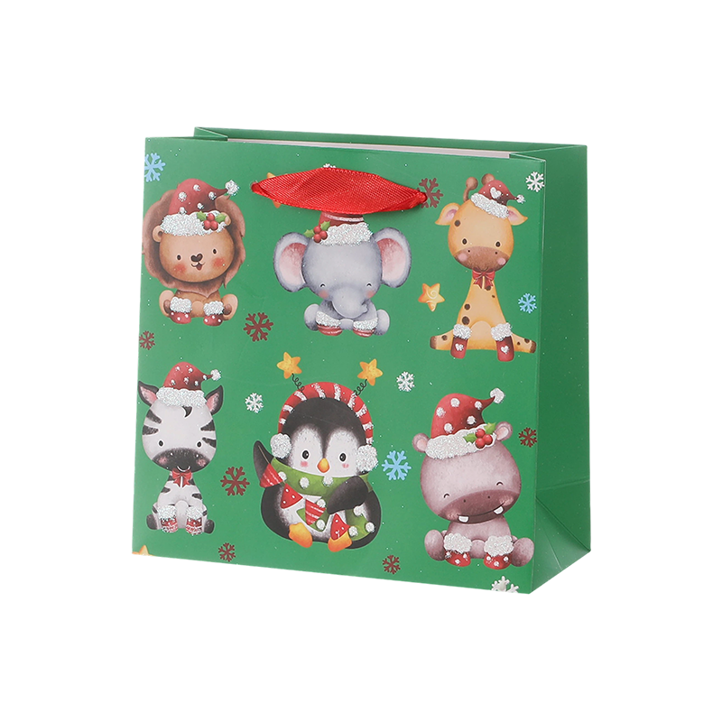 Geburtstagsgeschenktüten aus Kraftpapier mit Griffen, Partygeschenke