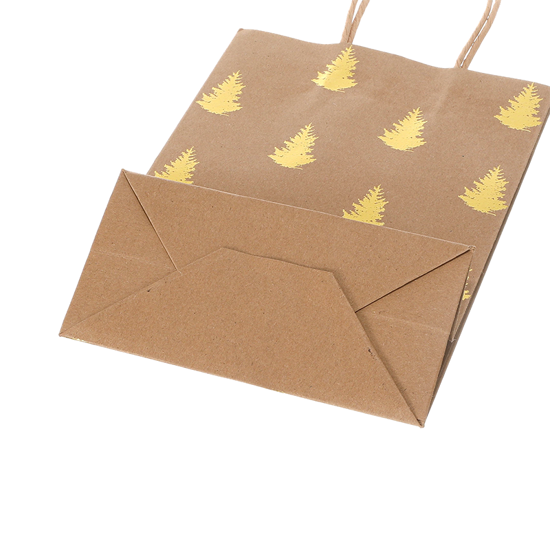 Günstige Kraftpapiertüten mit Geschenktütendruck und Griffen aus China